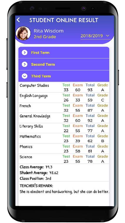student-online-result